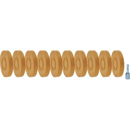 KS TOOLS 515.5486 - Disque de ponçage, 88 mm (10 pcs.)
