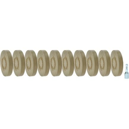 KS TOOLS 515.5496 - Gommes de nettoyage pour peintures mates, 88 mm (10 pcs.)