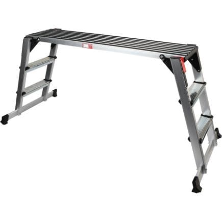KS TOOLS 800.0985 - Marche-pied en aluminium, 1650x380x730mm