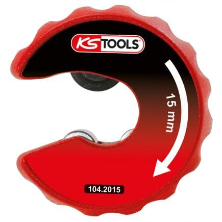 KS TOOLS 104.2015 - Coupe-tubes à cliquet pour tubes en cuivre