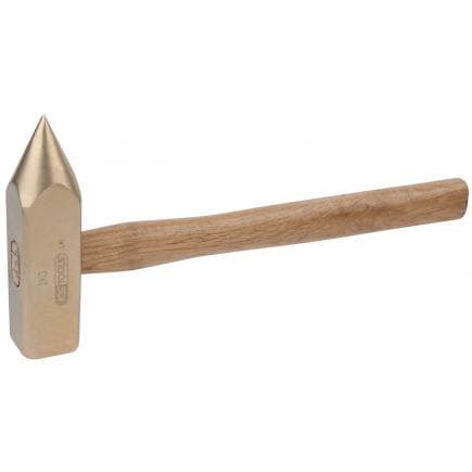 KS TOOLS 963.2130 - Marteaux tête pointue BRONZE plus, manche en Hickory