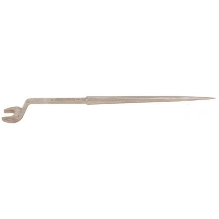 KS TOOLS 963.8157 - BRONZE plus Clé à fourche de montage avec broche, coudée (")