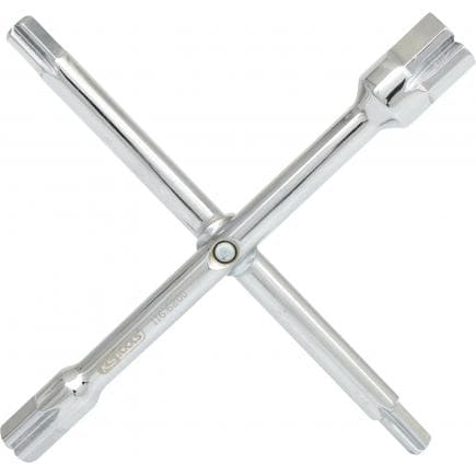 KS TOOLS 116.6200 - Clé sanitaire en croix, 10 fonctions