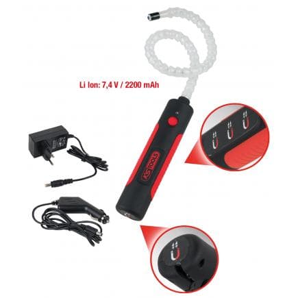 KS TOOLS 150.4345 - Lampe d'inspection flexible, 400 Lumens