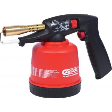 KS TOOLS 903.5902 - Chalumeau propane avec piezo, rouge
