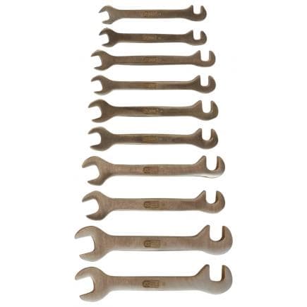 KS TOOLS 963.7131 - Jeu de clés à fourches BRONZE plus, petit (10 pcs)