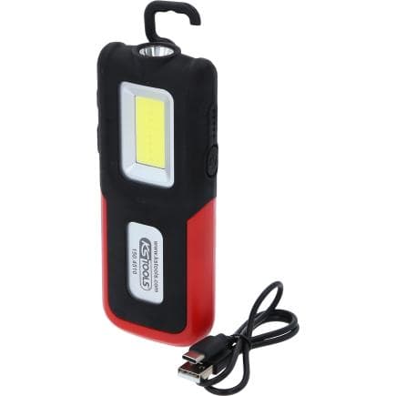 KS TOOLS 150.4510 - Lampe à main d'atelier mobile rabattable 500 Lumens