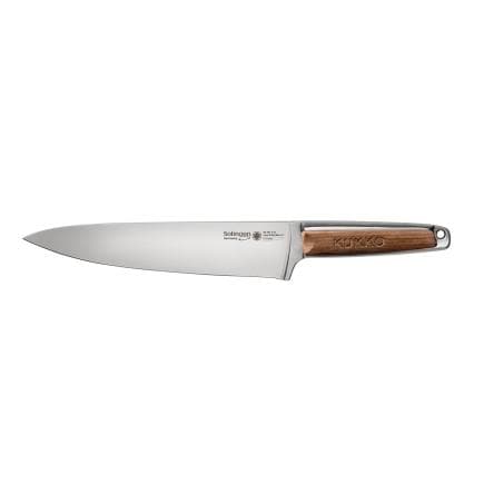 KUKKO 90-201-210 - Couteau de chef avec manche en noyer