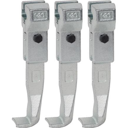 KUKKO 0-75-S - Crochet d'extracteur standard (ensemble, profondeur de serrage 75 mm)