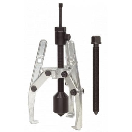 KUKKO 207-02-B - Extracteur Combi à 3 bras à profondeur de serrage réglable, à vis hydraulique longue et mâchoires coulissantes