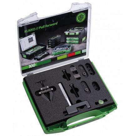 KUKKO K-59-1/14 - Jeu d'outils de chaînage et de rivetage