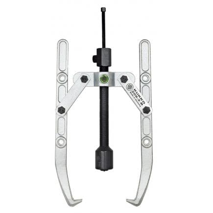 KUKKO 208-2-B - Extracteur universel à 2 bras « Economy » à mâchoires coulissantes, à profondeur de serrage réglable et à vis hydraulique longue