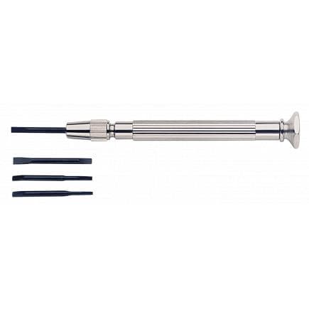 KUKKO 250-140 - Tournevis d'horloger avec lames de rechange dans le magasin