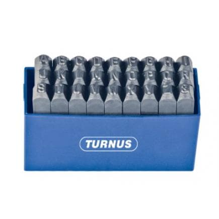 KUKKO 331-002R - Jeu de poinçons pour lettres gravées en italique (27 pièces)