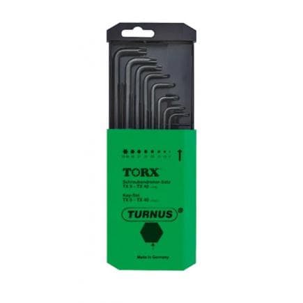 KUKKO 211T505 - Jeu de clés Allen mâles coudées TORX® Tamper resistant