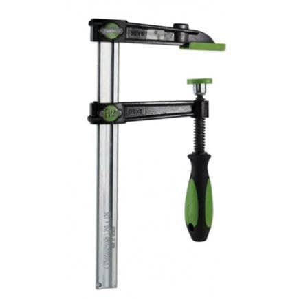 KUKKO 490+0150-050 - Serre-joint en fonte malléable VIRIDIS avec manche confort 3K