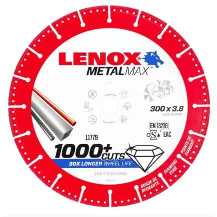 LENOX 2030943 - Disques à tronçonner diamantés Metalmax