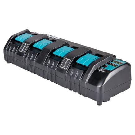 MAKITA 196426-3 - DC18SF - Chargeur 4 batteries Makstar Li-Ion 14,4 à 18 V