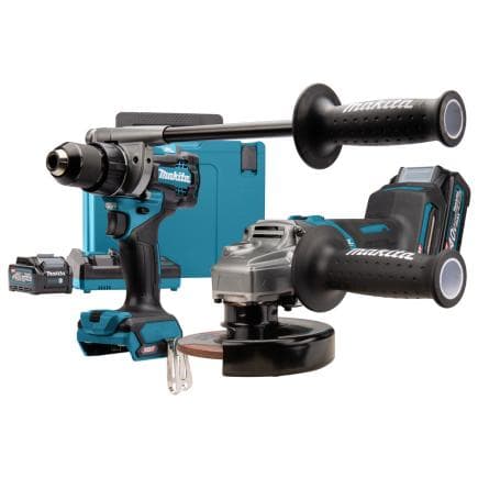 MAKITA DK0124G201 - Ensemble de 2 machines 40 V max Li-Ion 4 Ah XGT® (avec batterie)