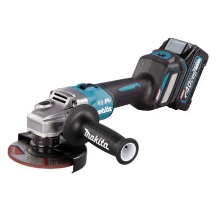 MAKITA GA023GM201 - Meuleuse d'angle XGT® 40Vmax ø125mm (avec 2 batteries 4,0Ah et chargeur rapide)