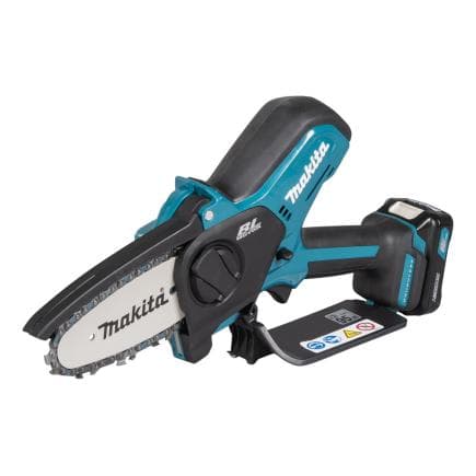 MAKITA UC100DWA1J - Sécateur à chaîne CXT® 12Vmax 8,0 m/s 10 cm 0,325" (avec batterie et chargeur)