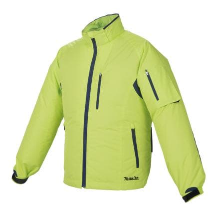 MAKITA DFJ212ZL - Veste ventilée de jour haute visibilité alimentée par batterie LXT® /CXT® 18/14,4/12Vmax (sans batterie)