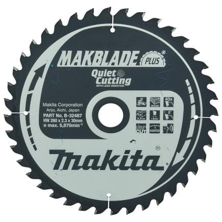 MAKITA B-32770 - Lame de scie circulaire Makblade T.C.T.