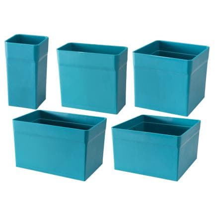 MAKITA 191X92-5 - Ensemble de plateaux intérieurs compatibles avec l’organisateur Makpac (5 pièces)