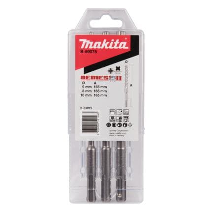 MAKITA B-59075 - Ensemble de mèches SDS-PLUS Nemesis II (3 pièces)