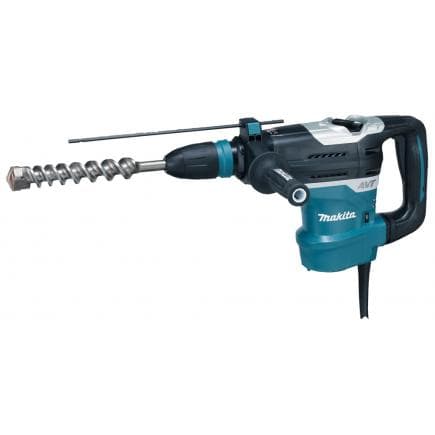 MAKITA HR4013CV - ROTARY/DEMOLITOR HAMMER SDS-Max 1100W 40 mm - AVT - 2 FUNCTIONS - with suction kit