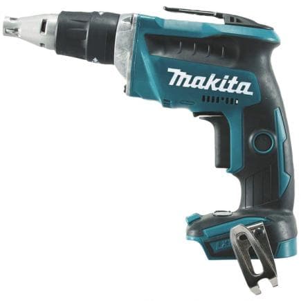 MAKITA DFS452ZJ - TOURNEVIS POUR PLAQUE DE PLÂTRE 18V - en coffret sans batterie et chargeur de batterie