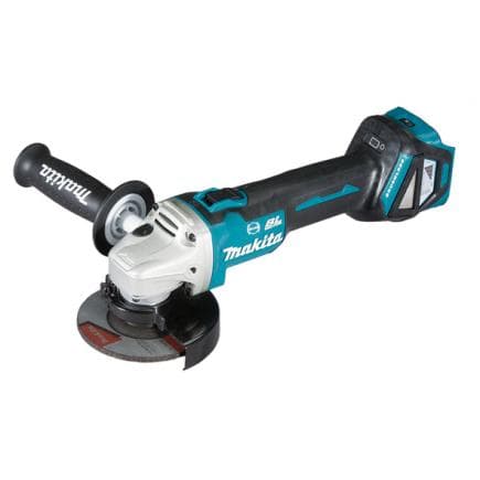 MAKITA DGA463ZJ - MEULEUSE D'ANGLE 18V 115 mm - FREIN - en coffret sans piles et chargeur de batterie