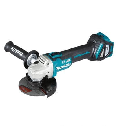 MAKITA DGA513ZJ--SPENTO - MEULEUSE D'ANGLE 18V 125/115 mm - en coffret sans batteries et chargeur de batterie