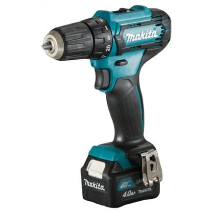 MAKITA DF333DSMJ - DRIVE-DRILL 12 V max 3/8'' - 28 Nm - in case with 2 x 4.0Ah batteries and charger
