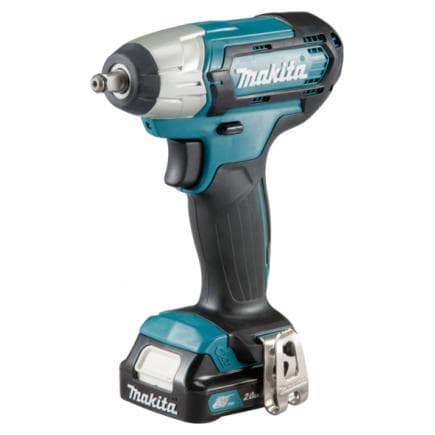 MAKITA TW140DSMJ - IMPACT WRENCH 10.8V 3/8'' - 140 Nm - in case with 2 x 4.0Ah batteries and charger