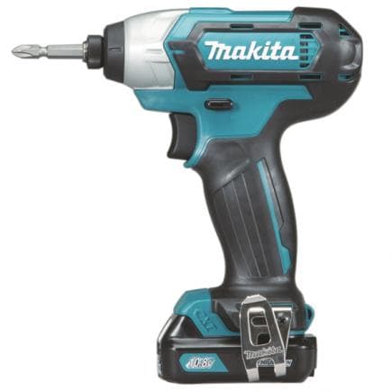 MAKITA TD110DSMJ - IMPACT WRENCH 10.8V 1/4'' - 110 Nm - in case with 2 x 4.0Ah batteries and charger