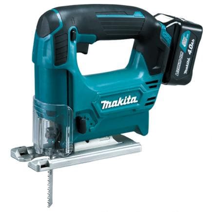MAKITA JV101DSMJ - SCIE SAUTEUSE 10,8V 18 mm - 3 ORBITES - en coffret avec 2 batteries 4.0 Ah et Chargeurs de batterie