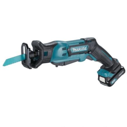 MAKITA JR103DSAJ - STRAIGHT SAW 10.8V 13 mm - QUICK COUPLER - in case with 2.0Ah batteries and charger