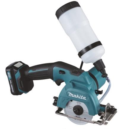 MAKITA CC301DSAJ - SCIE DIAMANTÉE 10,8 V 85 mm - CÉRAMIQUE / VERRE - en coffret avec 2 batteries 2.0Ah et Chargeurs de batterie