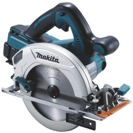 MAKITA DHS710PT2J - SCIE CIRCULAIRE POUR BOIS 36V 190 mm - en coffret avec Batteries et chargeurs de batterie
