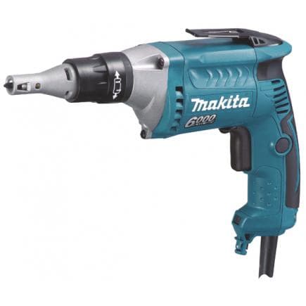 MAKITA FS6300RXJ - TOURNEVIS POUR PLAQUE DE PLÂTRE 570W 1/4" HEX 6000 rpm - en coffret avec câble de 10 m