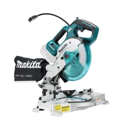 MAKITA DLS600Z - SCIE A ONGLET POUR BOIS 18V 165 mm - sans batteries et chargeur de batterie