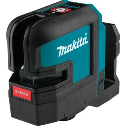 MAKITA SK105DZ - TRACEUR LASER 12Vmax - 2 LIGNES - ROUGE - avec accessoires, sans batterie et chargeur de batterie
