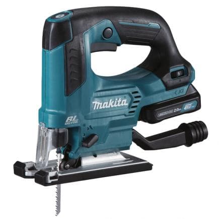 MAKITA JV103DSAJ - SCIE SAUTEUSE 12V 23 mm - 3 ORBITES - en coffret avec batteries 2.0Ah et Chargeurs de batterie