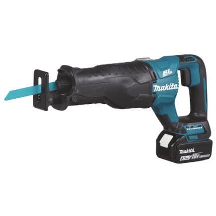 MAKITA DJR187RTE - SCIE DROITE 18V 32 mm Brushless - avec batterie 5.0Ah et Chargeurs de batterie
