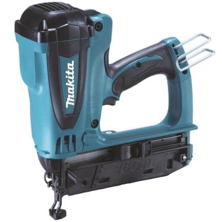 MAKITA GF600SE - CLOUEUSE A GAZ POUR BOIS 7.2 V 64 mm - avec 2 Batteries et chargeurs de batterie