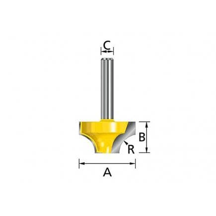 MAKITA D-11003 - Spherical milling cutter