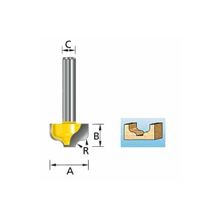 MAKITA D-10970 - Spherical milling cutter