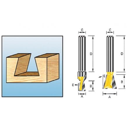 MAKITA D-10584 - Milling cutter with guide
