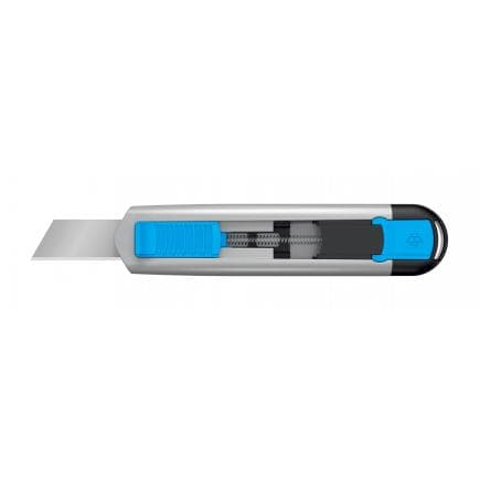 MARTOR 54001410.02 - Couteau de sécurité SECUNORM 540 à lame en acier inox n° 54001410